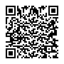 QR-koodi puhelinnumerolle +2693833822