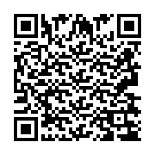 QR-код для номера телефона +2693834349