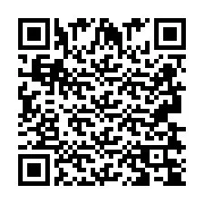 Código QR para número de telefone +2693834513