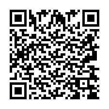 QR-code voor telefoonnummer +2693834608