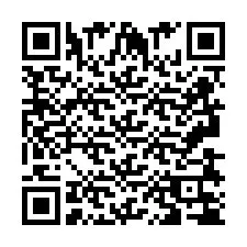 QR-koodi puhelinnumerolle +2693834701