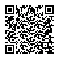 Kod QR dla numeru telefonu +2693834703