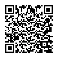 QR Code pour le numéro de téléphone +2693834709