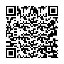 Código QR para número de telefone +2693834750