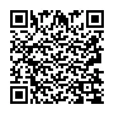 Código QR para número de teléfono +2693834760