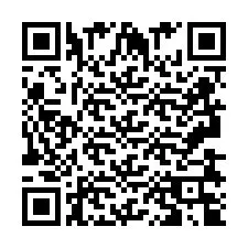 Codice QR per il numero di telefono +2693834801