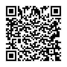 Código QR para número de teléfono +2693834855