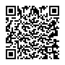 Codice QR per il numero di telefono +2693834884