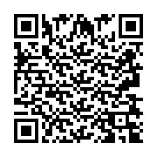 QR-koodi puhelinnumerolle +2693834908