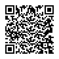 Código QR para número de telefone +2693834971