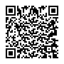 Código QR para número de teléfono +2693834988