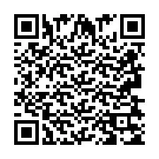 Código QR para número de teléfono +2693835006