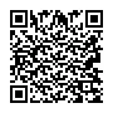 Código QR para número de teléfono +2693835037