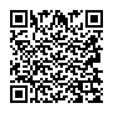 QR-code voor telefoonnummer +2693835042