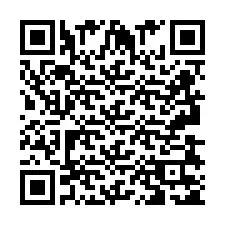 QR-koodi puhelinnumerolle +2693835104