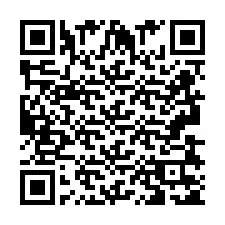 QR-koodi puhelinnumerolle +2693835105