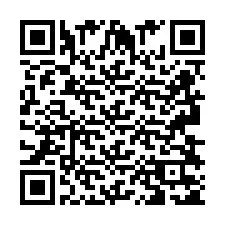 Codice QR per il numero di telefono +2693835122