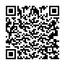 Código QR para número de telefone +2693835163