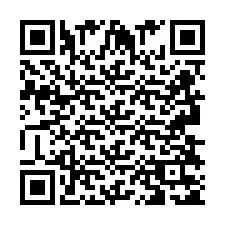 Codice QR per il numero di telefono +2693835166