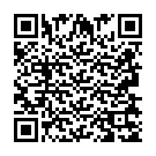 QR код за телефонен номер +2693835186