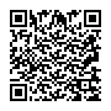 Codice QR per il numero di telefono +2693835201