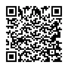 QR код за телефонен номер +2693835257