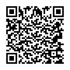 Kod QR dla numeru telefonu +2693835287