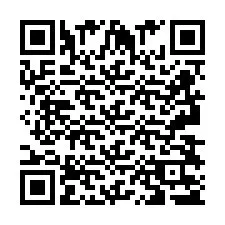 QR-code voor telefoonnummer +2693835328