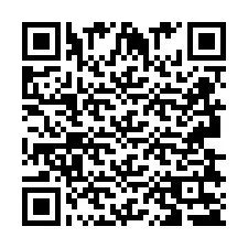 Codice QR per il numero di telefono +2693835346