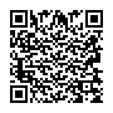 QR-koodi puhelinnumerolle +2693835402