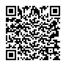 Código QR para número de telefone +2693835408