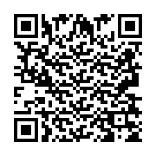 QR-code voor telefoonnummer +2693835449