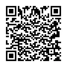 QR код за телефонен номер +2693835450