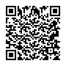 Kod QR dla numeru telefonu +2693835457