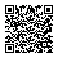 QR-код для номера телефона +2693835461