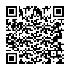 QR kód a telefonszámhoz +2693835463