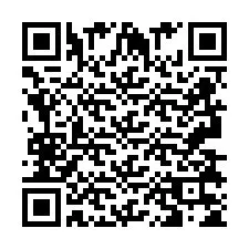 Código QR para número de telefone +2693835499