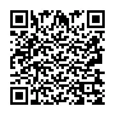 QR-koodi puhelinnumerolle +2693835504