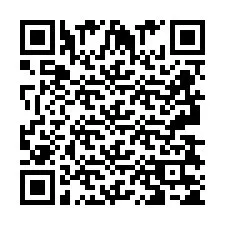 Kod QR dla numeru telefonu +2693835518