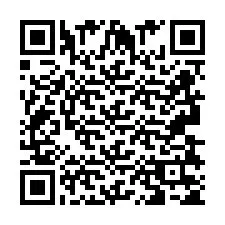 QR код за телефонен номер +2693835543