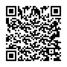 QR-code voor telefoonnummer +2693835629