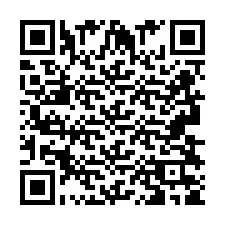 Codice QR per il numero di telefono +2693835927