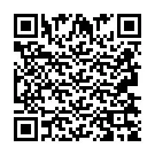 QR-koodi puhelinnumerolle +2693835993