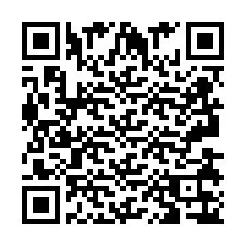 Código QR para número de teléfono +2693836780