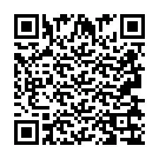 Codice QR per il numero di telefono +2693836783