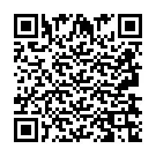 Codice QR per il numero di telefono +2693836844