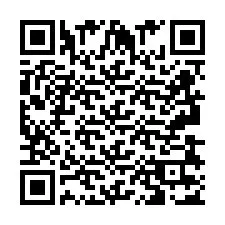 Código QR para número de telefone +2693837004