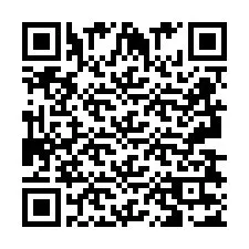 Codice QR per il numero di telefono +2693837018