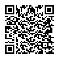 QR код за телефонен номер +2693837026