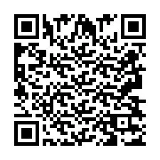 Kod QR dla numeru telefonu +2693837029